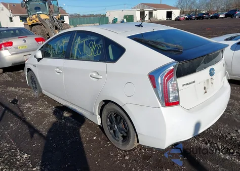 2013 Toyota Prius Three из США, поврежденный, VIN JTDKN3DU2D5645833